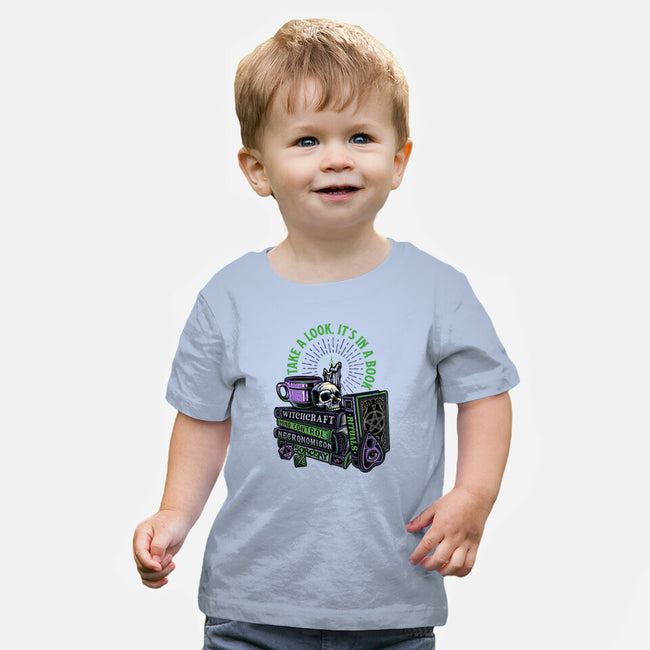 Dark Books-Baby-Basic-Tee-momma_gorilla