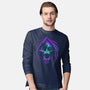 Welcome Home-Mens-Long Sleeved-Tee-Aarons Art Room