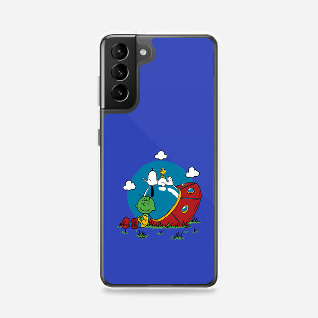 Beagle Dog Extraterrestrial-Samsung-Snap-Phone Case-Studio Mootant