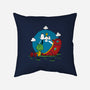 Beagle Dog Extraterrestrial-None-Non-Removable Cover w Insert-Throw Pillow-Studio Mootant