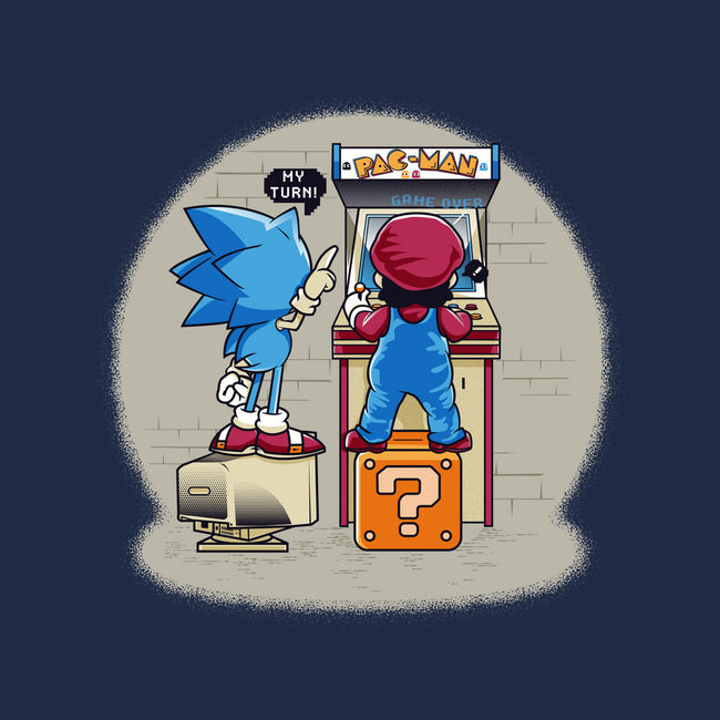 Sonic And Mario-Womens-Fitted-Tee-Thiagor6