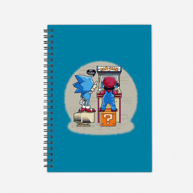 Sonic And Mario-None-Dot Grid-Notebook-Thiagor6
