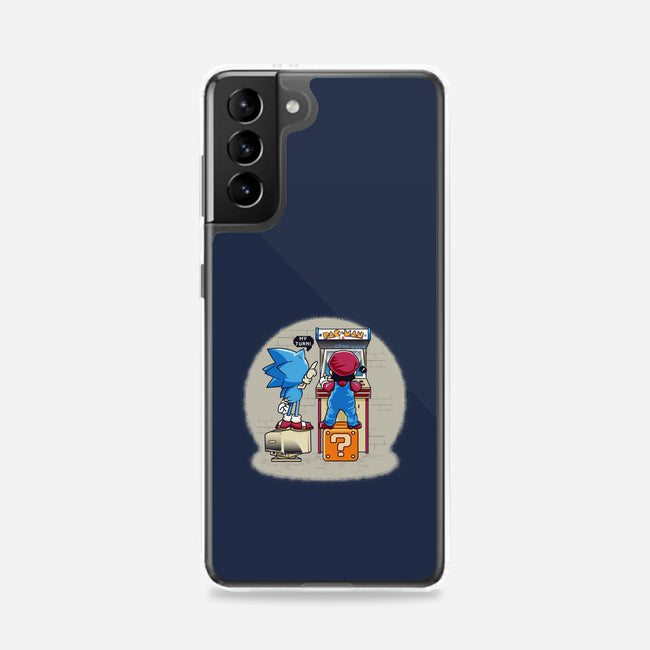 Sonic And Mario-Samsung-Snap-Phone Case-Thiagor6