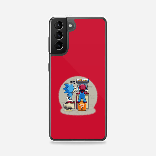 Sonic And Mario-Samsung-Snap-Phone Case-Thiagor6