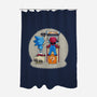 Sonic And Mario-None-Polyester-Shower Curtain-Thiagor6