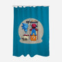 Sonic And Mario-None-Polyester-Shower Curtain-Thiagor6
