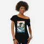 The King At Satta-Womens-Off Shoulder-Tee-DrMonekers