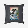 The King At Satta-None-Removable Cover-Throw Pillow-DrMonekers