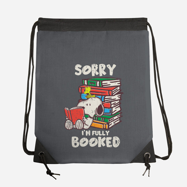 I'm Fully Booked-None-Drawstring-Bag-turborat14