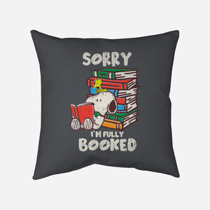 I'm Fully Booked-None-Non-Removable Cover w Insert-Throw Pillow-turborat14