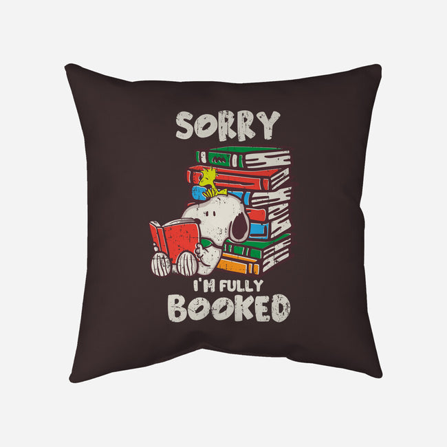 I'm Fully Booked-None-Non-Removable Cover w Insert-Throw Pillow-turborat14