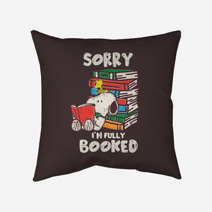 I'm Fully Booked-None-Removable Cover w Insert-Throw Pillow-turborat14