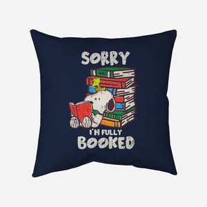 I'm Fully Booked-None-Removable Cover w Insert-Throw Pillow-turborat14