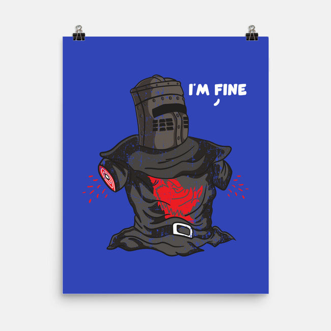 I'm Fine-None-Matte-Poster-turborat14