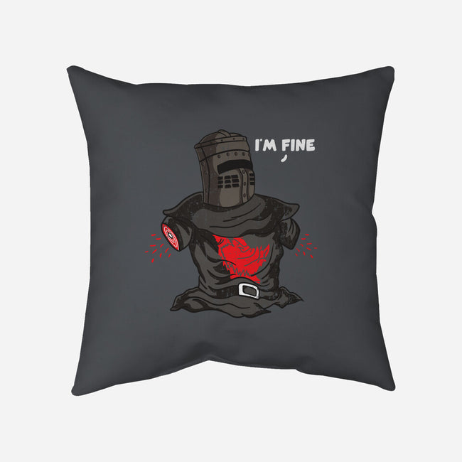 I'm Fine-None-Removable Cover w Insert-Throw Pillow-turborat14