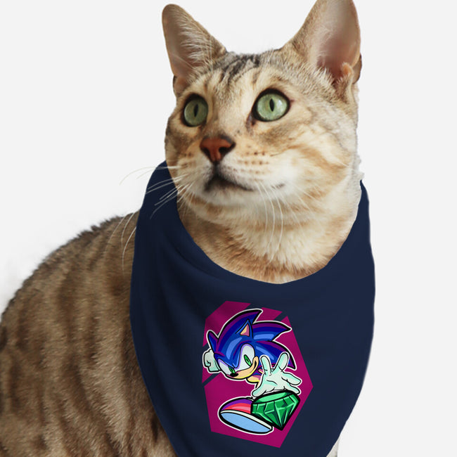 My Emerald-Cat-Bandana-Pet Collar-nickzzarto