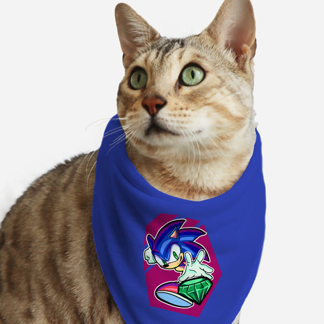 My Emerald-Cat-Bandana-Pet Collar-nickzzarto