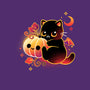 Demon Cat Halloween-None-Removable Cover w Insert-Throw Pillow-NemiMakeit