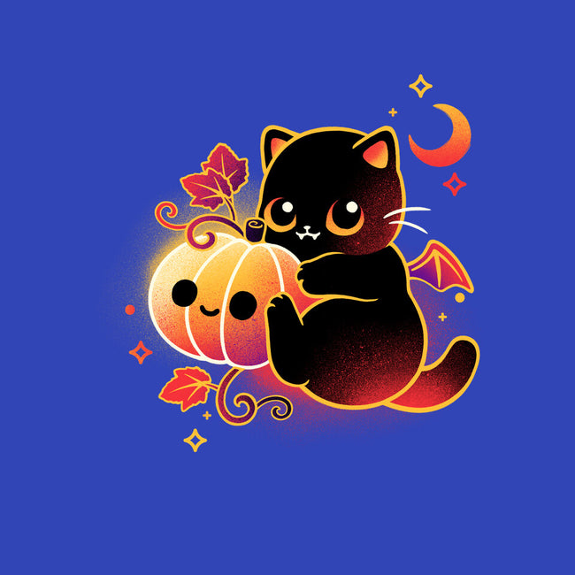 Demon Cat Halloween-Unisex-Pullover-Sweatshirt-NemiMakeit