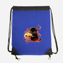 Demon Cat Halloween-None-Drawstring-Bag-NemiMakeit