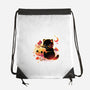 Demon Cat Halloween-None-Drawstring-Bag-NemiMakeit