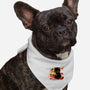 Demon Cat Halloween-Dog-Bandana-Pet Collar-NemiMakeit