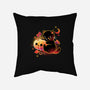 Demon Cat Halloween-None-Removable Cover w Insert-Throw Pillow-NemiMakeit