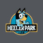 Heeler Park-Womens-V-Neck-Tee-retrodivision