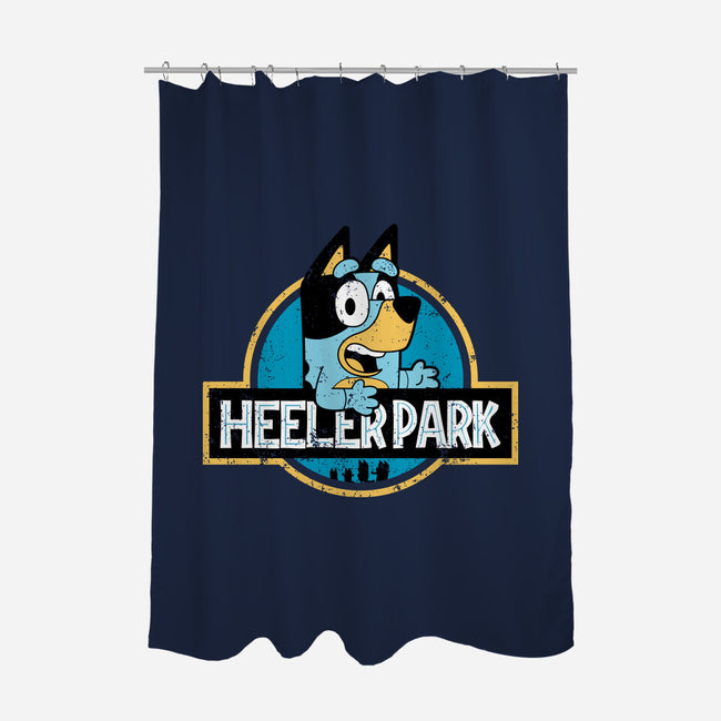 Heeler Park-None-Polyester-Shower Curtain-retrodivision