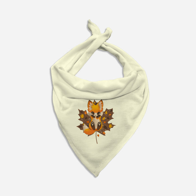 Autumn Kitsune-Cat-Bandana-Pet Collar-retrodivision