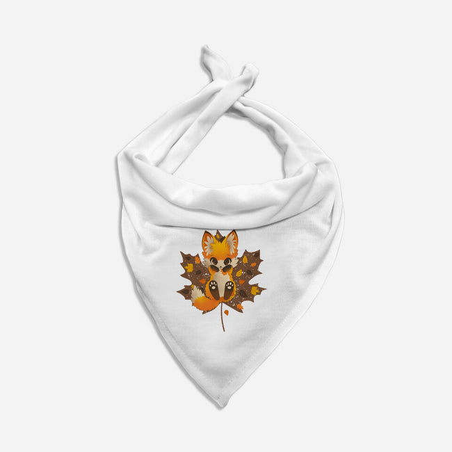 Autumn Kitsune-Cat-Bandana-Pet Collar-retrodivision