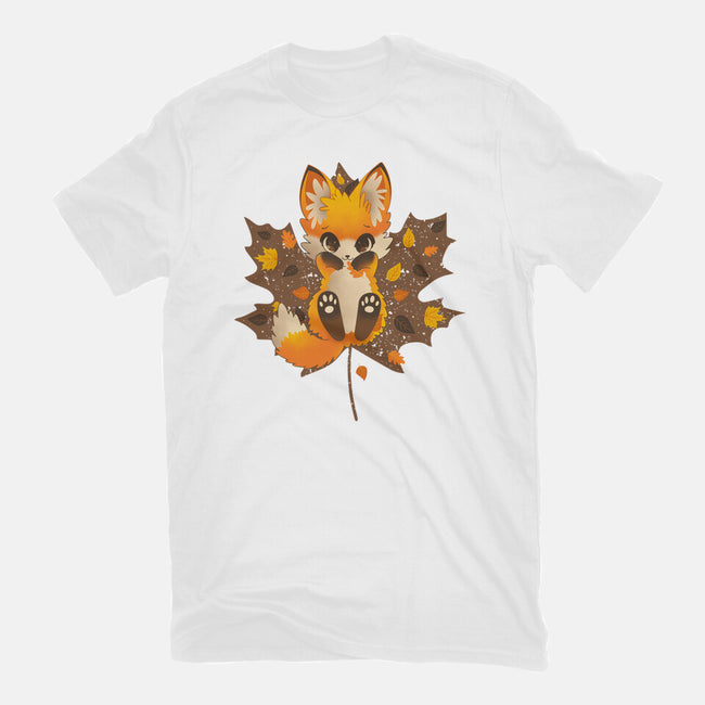 Autumn Kitsune-Womens-Basic-Tee-retrodivision