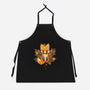 Autumn Kitsune-Unisex-Kitchen-Apron-retrodivision