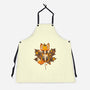 Autumn Kitsune-Unisex-Kitchen-Apron-retrodivision