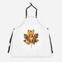 Autumn Kitsune-Unisex-Kitchen-Apron-retrodivision