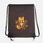 Autumn Kitsune-None-Drawstring-Bag-retrodivision