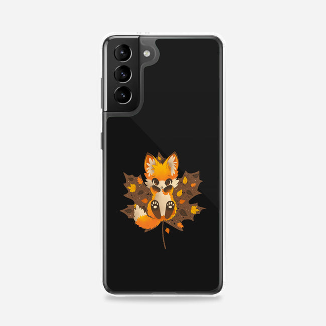 Autumn Kitsune-Samsung-Snap-Phone Case-retrodivision