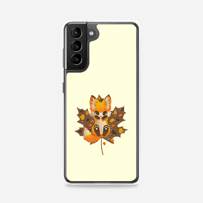 Autumn Kitsune-Samsung-Snap-Phone Case-retrodivision