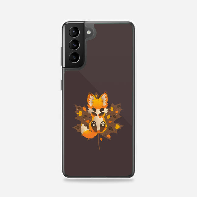 Autumn Kitsune-Samsung-Snap-Phone Case-retrodivision