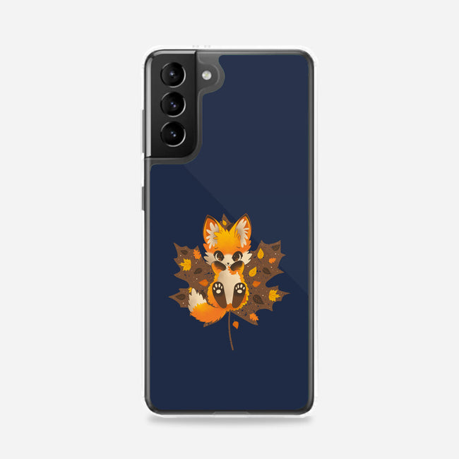 Autumn Kitsune-Samsung-Snap-Phone Case-retrodivision