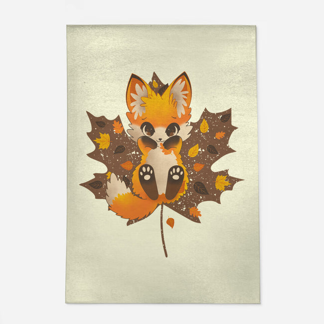 Autumn Kitsune-None-Outdoor-Rug-retrodivision