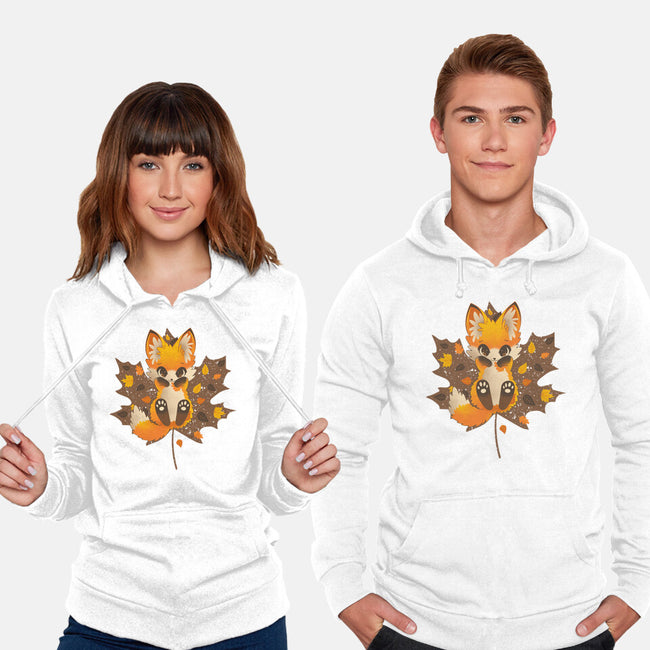 Autumn Kitsune-Unisex-Pullover-Sweatshirt-retrodivision