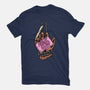 Fright Club-Womens-Fitted-Tee-momma_gorilla