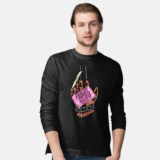 Fright Club-Mens-Long Sleeved-Tee-momma_gorilla