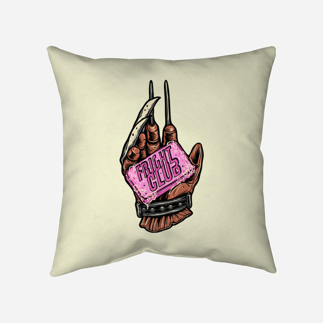 Fright Club-None-Removable Cover-Throw Pillow-momma_gorilla