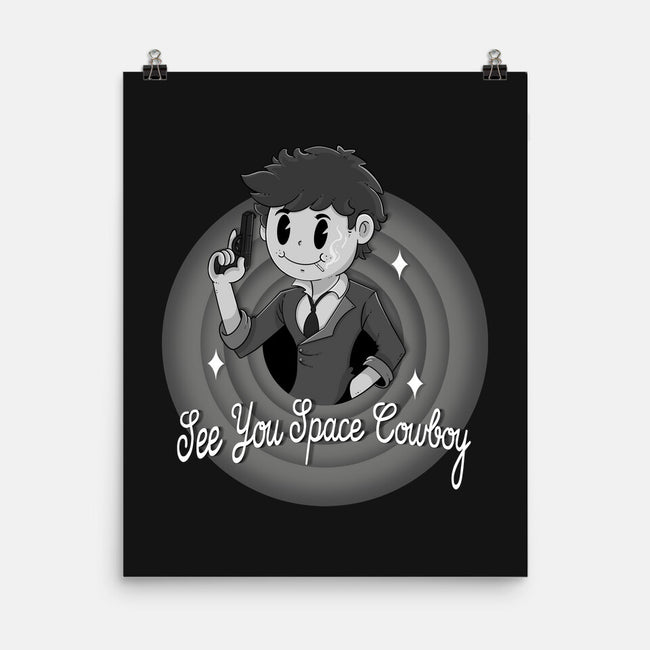 That's All Space Cowboy-None-Matte-Poster-Tri haryadi