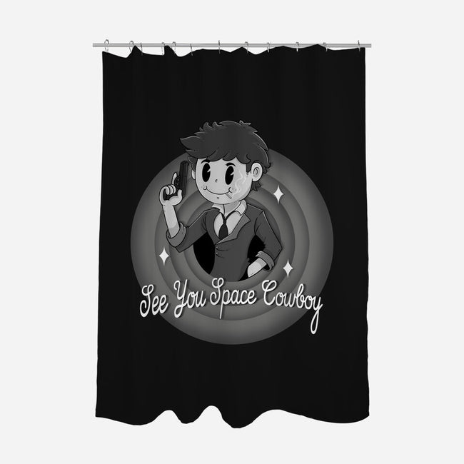 That's All Space Cowboy-None-Polyester-Shower Curtain-Tri haryadi