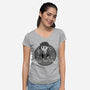 That's All Space Cowboy-Womens-V-Neck-Tee-Tri haryadi