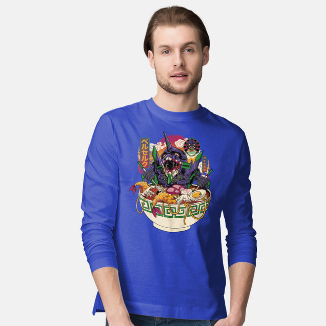 Ramen Eva-Mens-Long Sleeved-Tee-gaci