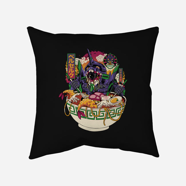 Ramen Eva-None-Non-Removable Cover w Insert-Throw Pillow-gaci